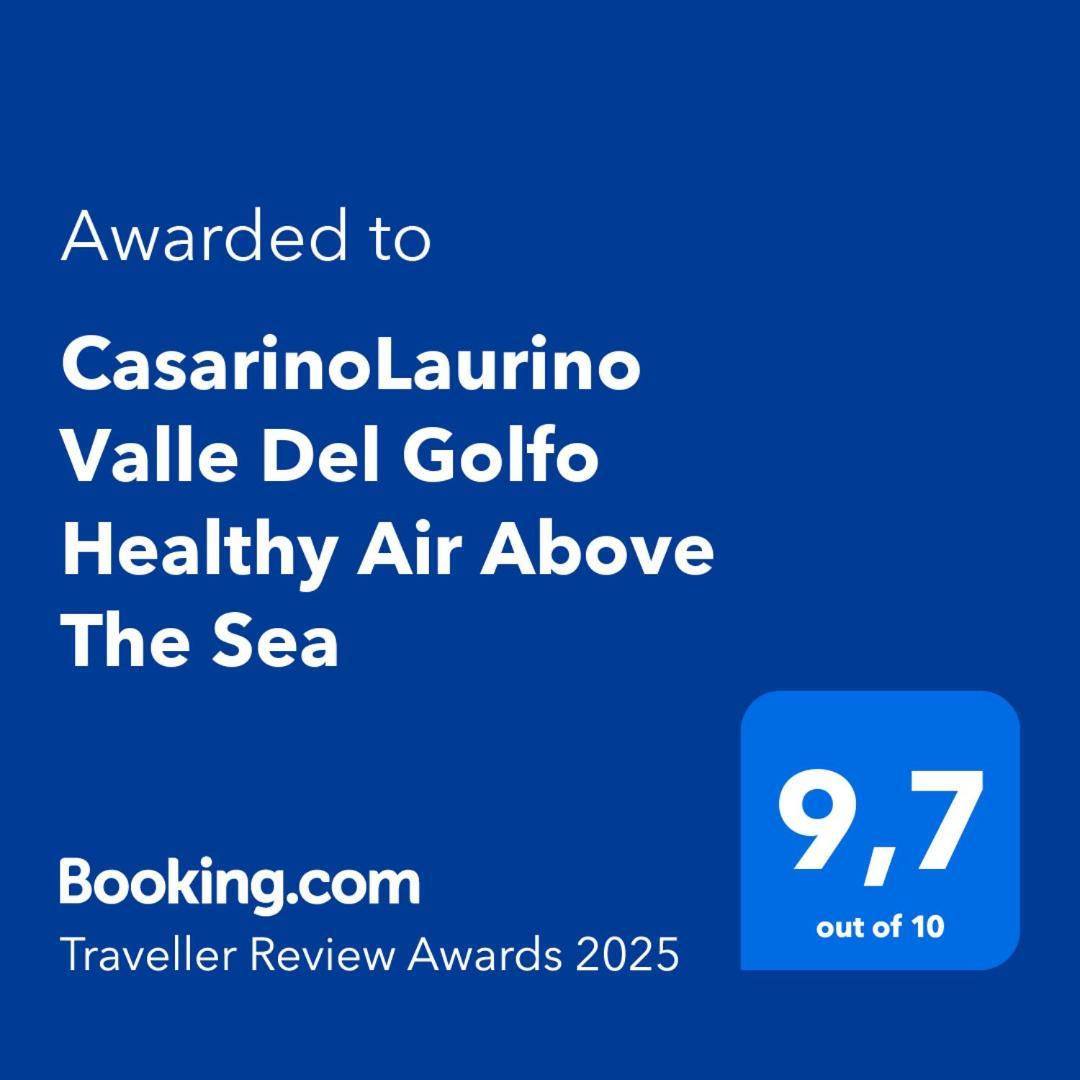 Casarinolaurino Valle Del Golfo Healthy Air Above The Sea Uscio Екстериор снимка
